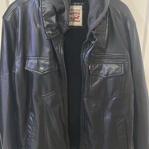 Levi's Black Bomber Jacket for Men